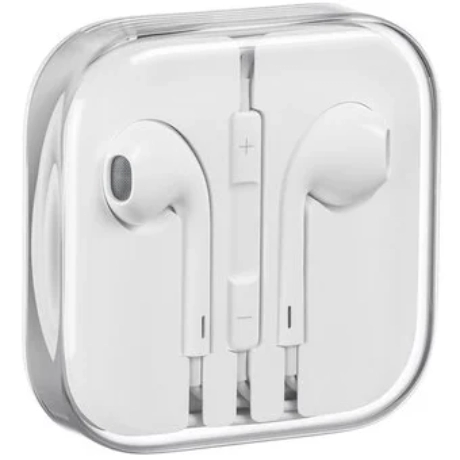 Audífonos  Earpods Para Iphone Generico OEM 5-5c 5s 6 /Ipad /Ipod - Blanco
